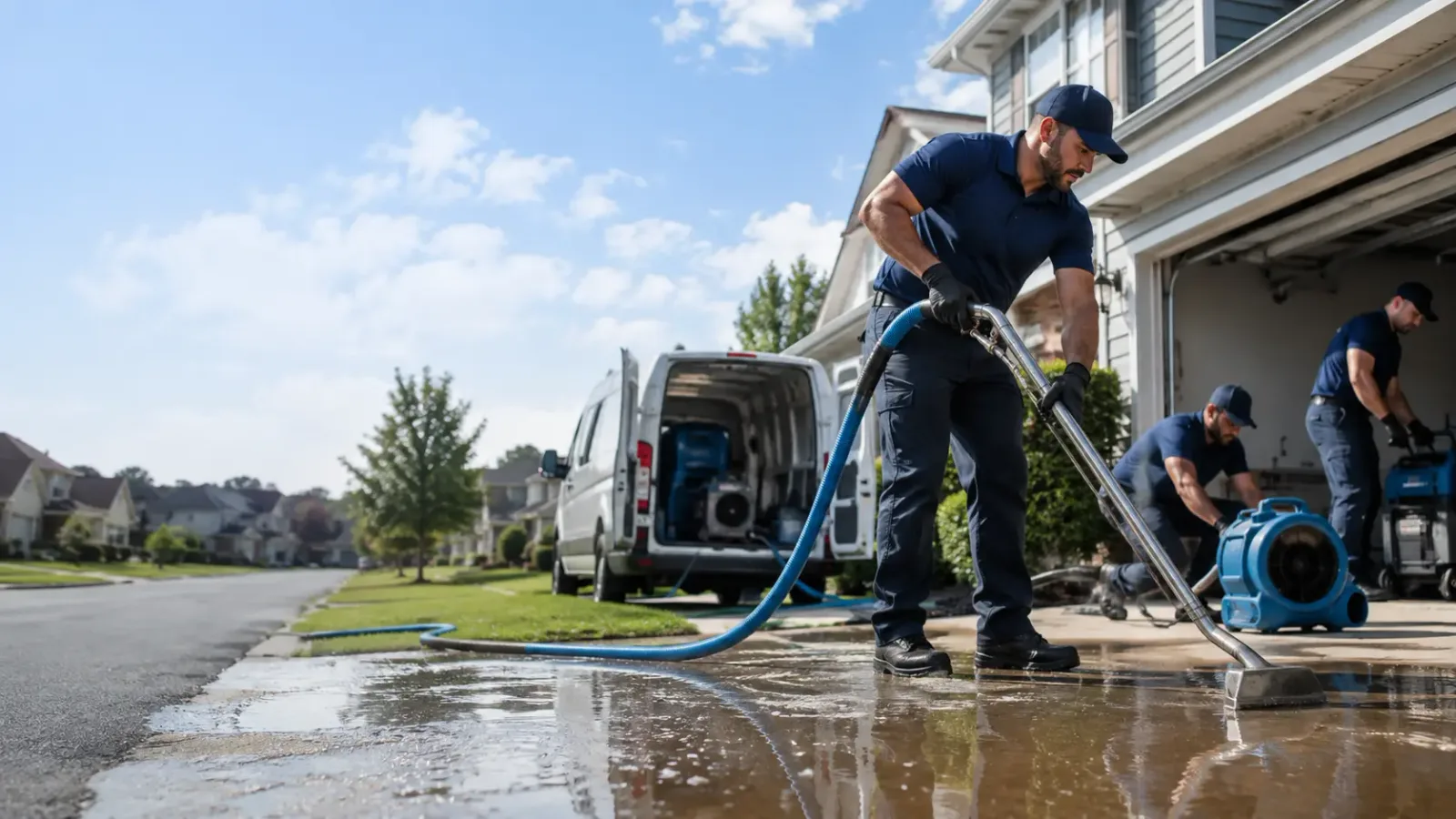 Flood Damage Restoration in Shirland, IL